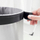 Qese e brendshme për shportë rrobash Brabantia, 35L, gri