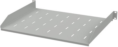 Raft për kabinet RACK Netrack 119100350011, 19", 1U 350mm, gri