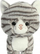 Lodra pelushi mace Daffi Teddy Pets, kotele, gri tabby
