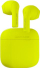 Безжични слушалки Happy Plugs Joy, True Wireless, со кутија за полнење, неон жолта