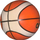 Top basketbolli Enero Intense R.7, madhësia 7, gome sintetike, portokalli beige