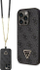 Mbulesë telefoni Guess GUHCP14LP4TDSCPK për iPhone 14 Pro, hardcase, me rrip crossbody, e zezë