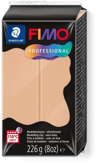 Baltë modelu FIMO Professional, 226g, piqet në furrë, ngjyrë rërë
