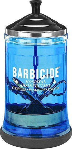 Enë qelqi Barbicide, 750ml, transparente