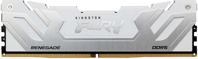 Memorie RAM Kingston FURY Renegade DDR5, 24GB, 8800MT/s CL42, e bardhë