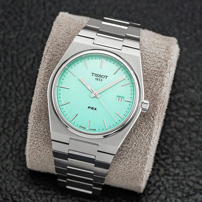 Orë për meshkuj Tissot PRX 40MM Quartz T137.410.11.091.01, e argjendtë