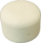 Завршен капак PPR, 20 mm, за цевки, бел