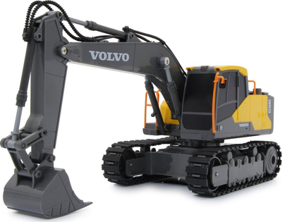 Eskavator me telekomandë Jamara Volvo EC160E, 1:26, 2.4GHz, i verdhë