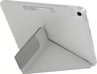 Mbulesë tablette UNIQ Camden për iPad 10.9" 2022, antibakteriale, gri