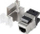 Prizë RJ45 Lanberg, për modul Keystone, SA FTP, kat.6, 180 shkallë