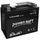 Bateri për motoçikletë Power Batt YTX14-BS, 12V 14-AH