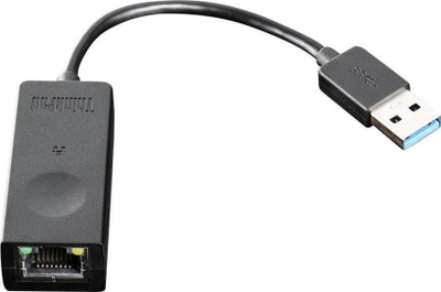 Përshtatës Lenovo USB 3.0 - Ethernet, i zi