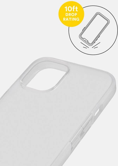 Mbulesë telefoni BodyGuardz Solitude për iPhone 14, mbron nga rëniet deri 3m, karikim wireless, transparente