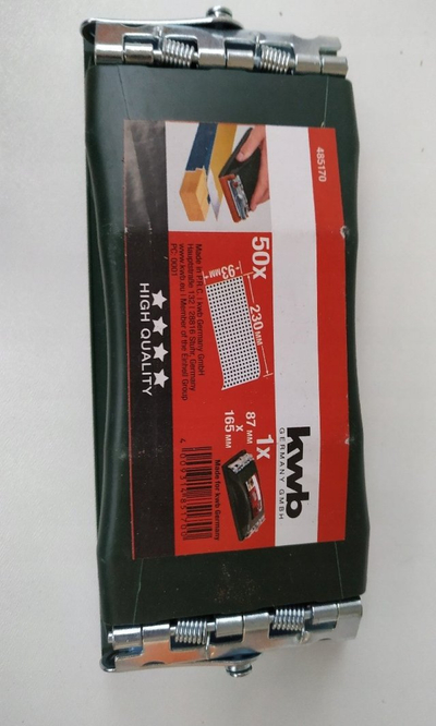 Set pashues dore Kwb 485170, 93x230mm, 50 letra, për dru dhe metal