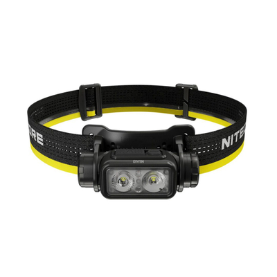 Fener kokë Nitecore NU40, USB-C i rikarikueshëm, i zi