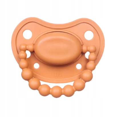 Пуфка Luu Kids Pumpkin Spice, силикон, 3-6 месеци, 1 парче