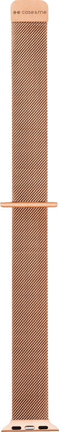 Rrip ore inteligjente SBS Case&Me, për Apple Watch 38/40/41mm, najlon, rose gold