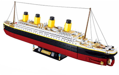 Set ndërtimi Sluban Titanic M38-B1122, 2401 pjesë, shkalla 1:350, shumëngjyrësh