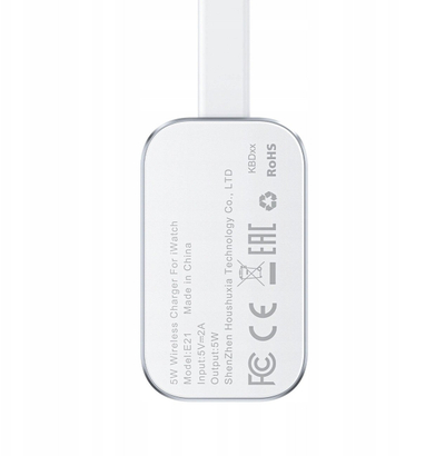 Магнетски безжичен полнач ACEFAST за Apple Watch, 5W, USB C, бел