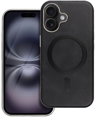 Këllëf telefoni OEM Gentleman Mag, për iPhone 17 Pro, MagSafe, i zi