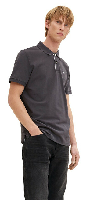 Maicë polo Tom Tailor regular fit, e hirtë