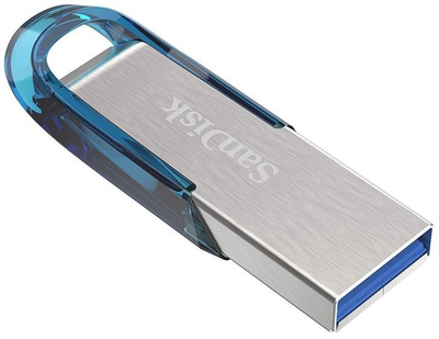 USB SanDisk Ultra Flair, 128GB, USB 3.0, ngjyrë argjendi
