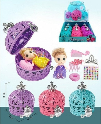 Kukull Trifox Doll me aksesore, përzierje ngjyrash