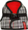 Parzmore për qen Mokodogs Dog Harness, S, me kuadrata gri