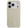 Mbulesë telefoni Guess Croco Triangle Logo MagSafe për iPhone 17 Pro, gold