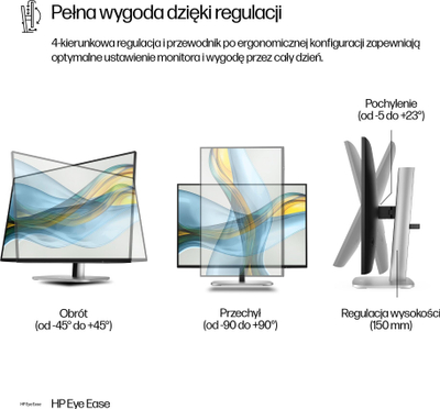 Monitor HP 524pn Series 5 Pro, 24" WUXGA, 100 Hz, i zi