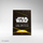 Mbështjellëse letrash loje Gamegenic Star Wars Unlimited, Premium Art, 60 copë, të verdha