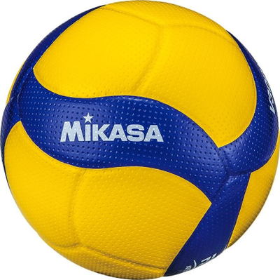 Топка за одбојка Mikasa V300W, големина 5, жолта