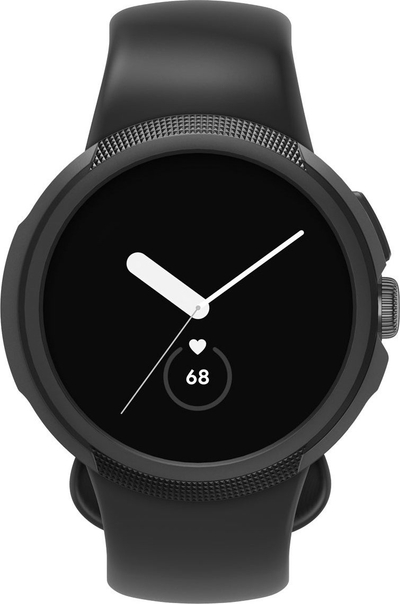 Mbulesë ore Spigen Liquid Air për Google Pixel Watch 2/1, mat, e zezë