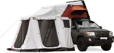 Aneks tende OFFLANDER FOLD 4, Oxford 420D, i papërshkueshëm nga uji, gri