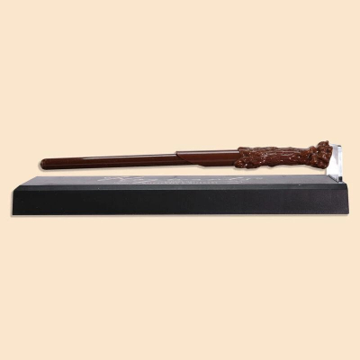 Stilolaps levitus Harry Potter Back to Hogwarts, magnetik, me bazë për zbukurim, kafe