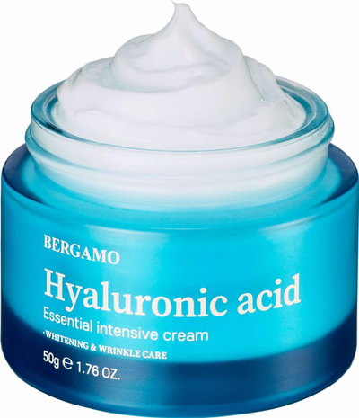 Krem fytyre për lagështim Bergamo Hyaluronic Acid Essential Intensive Cream, 50 g
