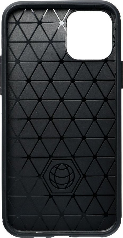 Mbrojtëse telefoni Carbon për Xiaomi 13 Lite, gomë e fortë rezistente, antishok, e zezë