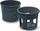 Vazo për patate Prosperplast Potato Pot IZIE400, plastikë rezistente, anthracite