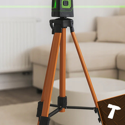 Tripod për nivel lazer Bigstren 25964, 150cm, filetë 5/8, i zi