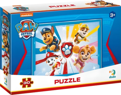 Puzzle me 30 pjesë Dodo Paw Patrol, për kalamaj
