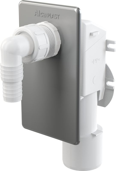 Aksesor banjoje Alcaplast APS3, çelik inox, argjendtë