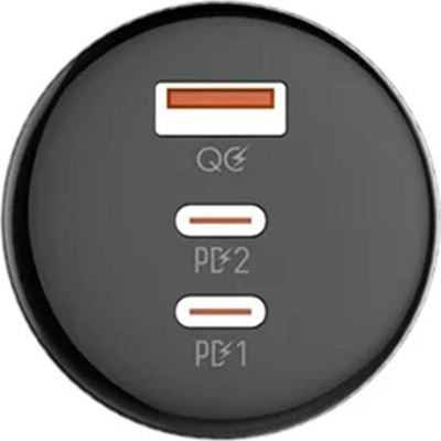Karikues makine LDNIO C102, 160W, 2x USB C 1x USB, i zi