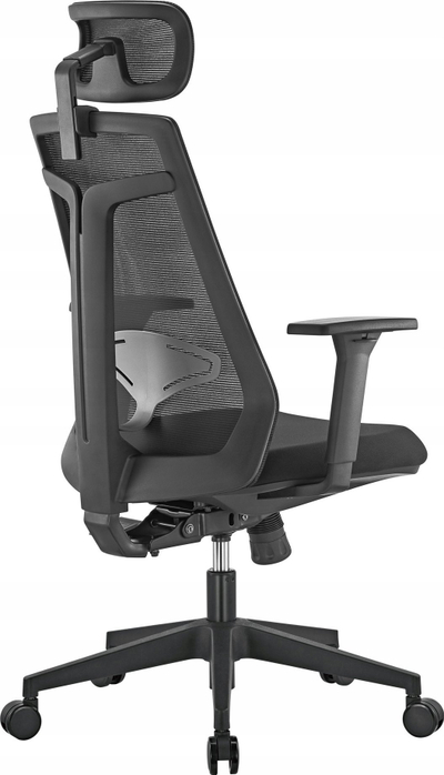 Karrige zyre ART CH-03 Chief 05-40, ergonomike, rrotulluese, e zezë