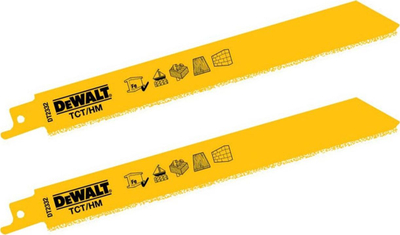 Fletë sharrë reciproke DeWALT DT2332, 152mm, për metal, set me 2 copë, e verdhë