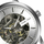 Orë dore për femra Walter Bach Bretten Silver Steel Automatic Wbb-4518, e argjendtë
