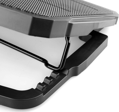 Ftohës për laptop Platinet, 10-15.6", me 4 ventilatorë, LED blu