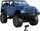 Makinë garash me telekomandë Double Eagle Jeep Crawler Pro E340-003, shkalla 1:14, terreni, blu