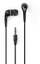 Kufje Nedis in-ear me tel, 1.2 m, 3.5 mm, të zeza