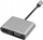 Adapter docking Bounn, USB C në HDMI 4K 30Hz edhe VGA, ngjyrë argjendtë