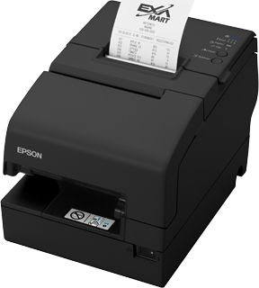 Printer POS termik Epson TM-H6000V-216, 350 mm/s, me kabllo edhe me Wi‑Fi, i zi
